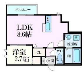 仮称) REGALEST-SMART　五日市中央の物件間取画像